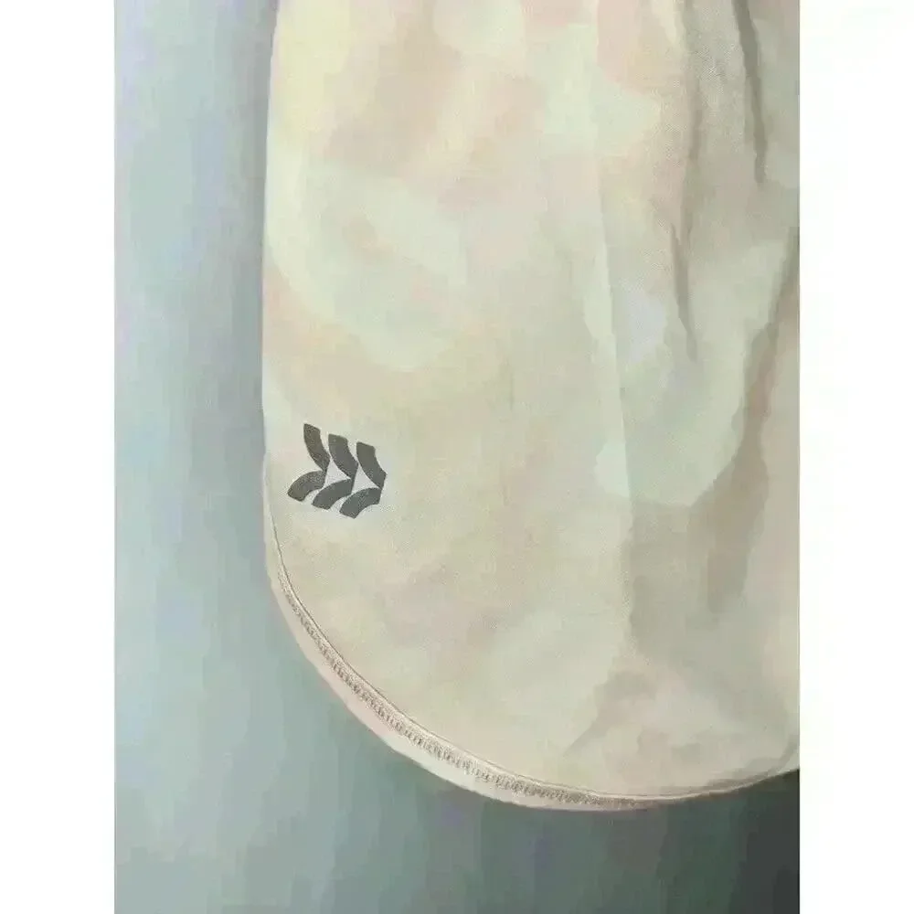 All In Motion Girls Shorts Pink Camo Athletic Lightweight Lined 6/7 Activewear